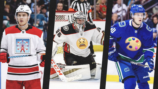 1 emoji for each NHL team: Early-season edition