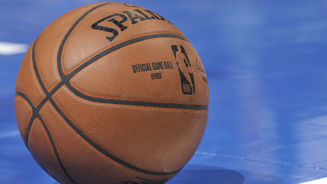 ORLANDO, FL - NOVEMBER 7: A generic view of the @NBA Spalding basketball used n the game of the Detroit Pistons against the Orlando Magic during the game on November 7, 2018 at Amway Center in Orlando, Florida. Mandatory Copyright Notice: Copyright 2018 NBAE
