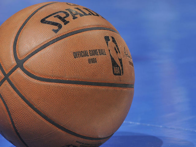 ORLANDO, FL - NOVEMBER 7: A generic view of the @NBA Spalding basketball used n the game of the Detroit Pistons against the Orlando Magic during the game on November 7, 2018 at Amway Center in Orlando, Florida. Mandatory Copyright Notice: Copyright 2018 NBAE