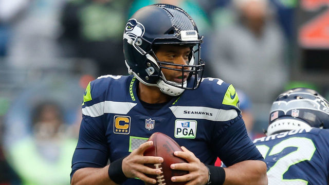 SEATTLE, WA - DECEMBER 02: Russell Wilson #3 of the Seattle Seahawks in the second quarter against the San Francisco 49ers at CenturyLink Field on December 2, 2018 in Seattle, Washington.