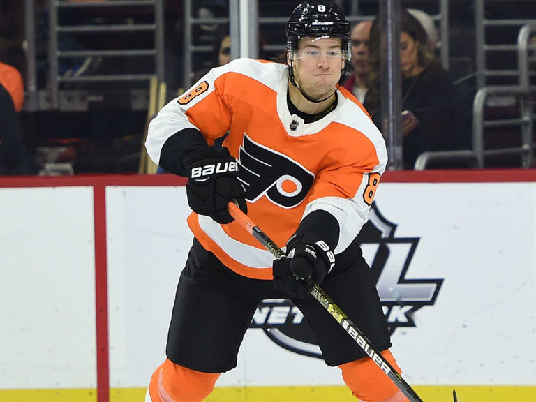 Flyers' Hagg ejected for hitting Jets' Connor from behind | theScore.com