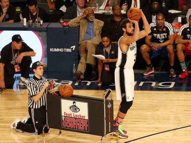 Marco Belinelli wins 3-Point Contest in overtime
