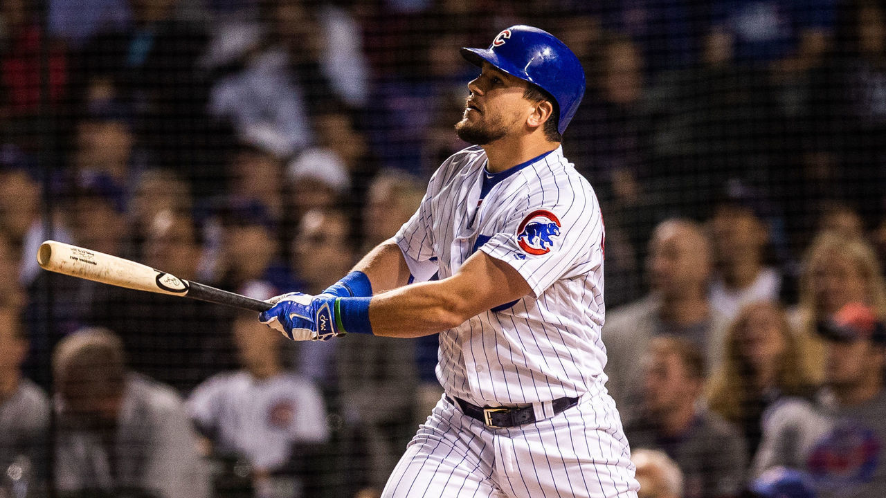 CHICAGO, IL - SEPTEMBER 27: Kyle Schwarber #12 of the Chicago Cubs bats during the game against the Pittsburgh Pirates at Wrigley Field on Thursday September 27, 2018 in Chicago, Illinois.