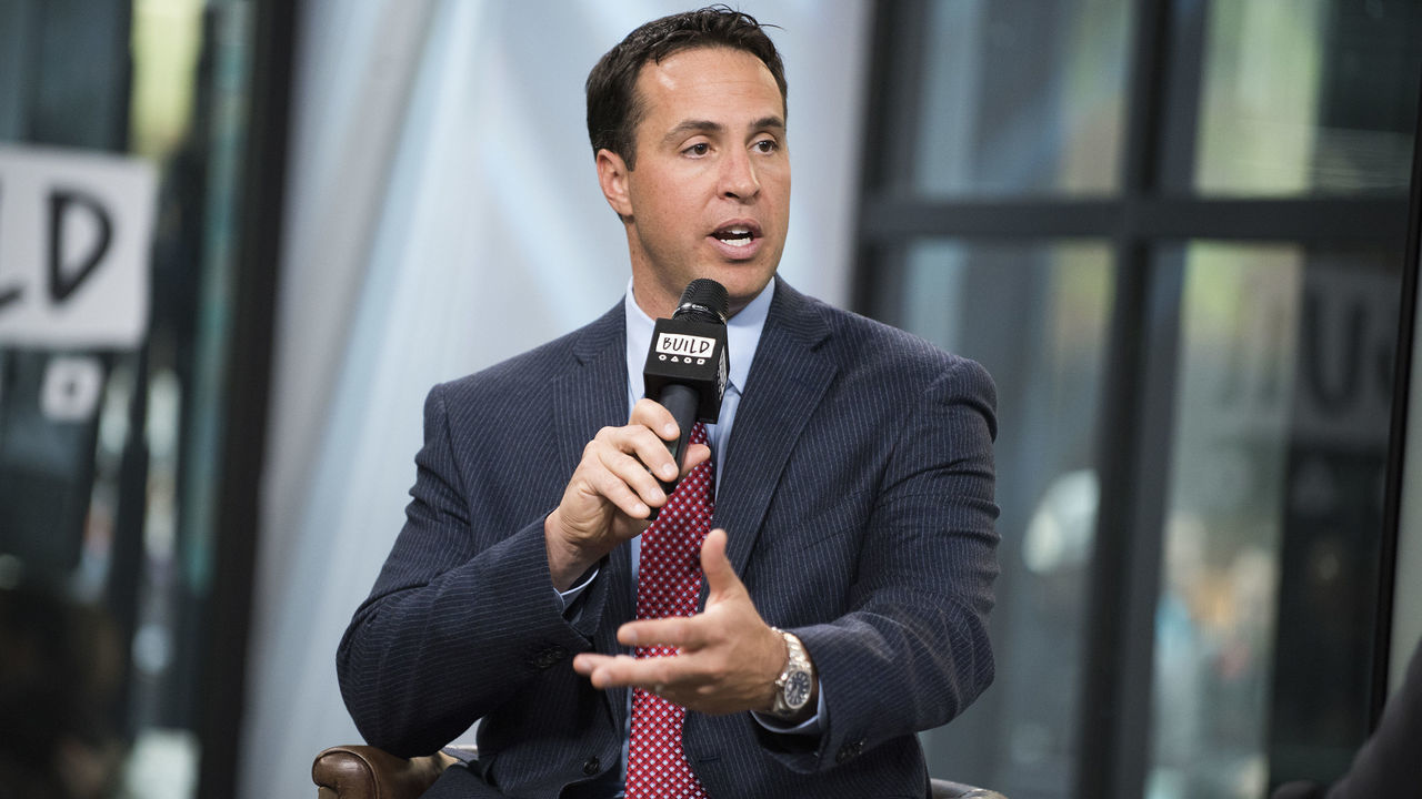 NEW YORK, NY - NOVEMBER 09: Mark Teixeira visits Build Series to discuss DREAM at Build Studio on November 9, 2017 in New York City.