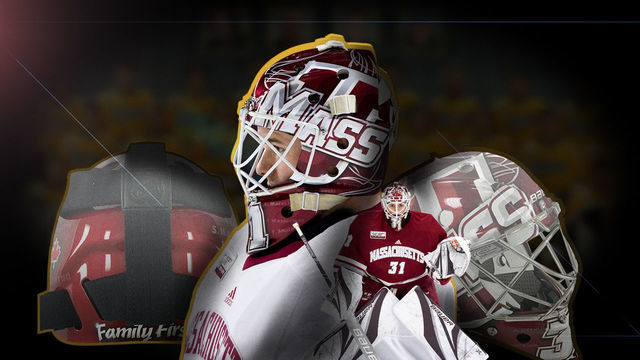 UMass goalie Matt Murray honors Humboldt victims in his heart - and on his mask