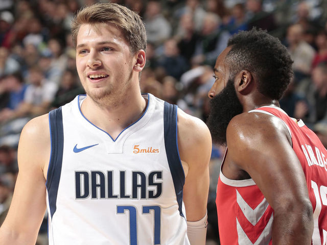 Luka Doncic got back into the paint against the Rockets - Mavs