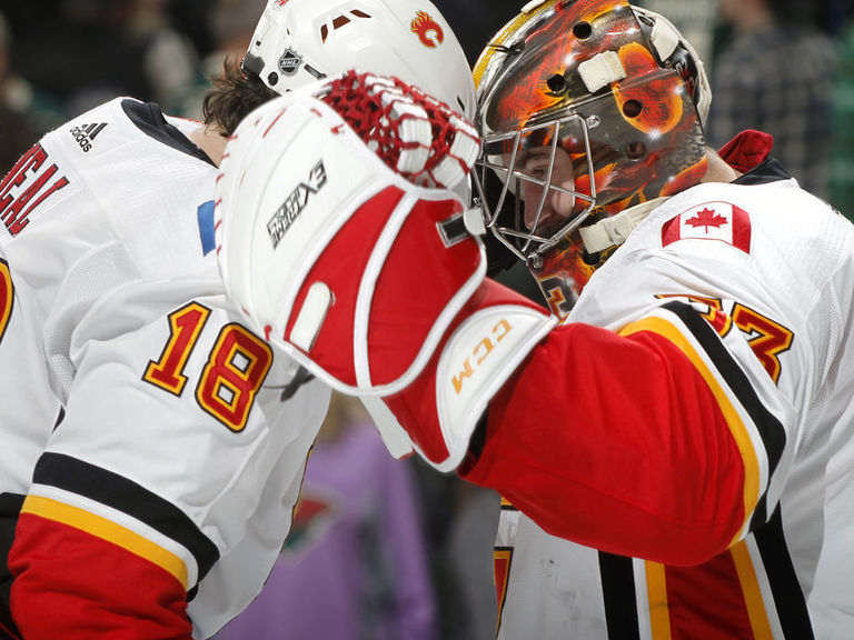 Rittich lifts Flames to win over Wild | theScore.com