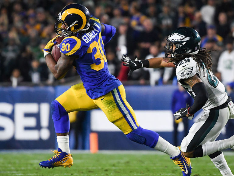 Todd Gurley's injury derails Rams running plans in loss to Philadelphia  Eagles – Orange County Register