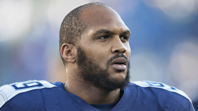 NASHVILLE, TN - DECEMBER 2: Jurrell Casey #99 of the Tennessee Titans walks off the field before a game against the New York Jets at Nissan Stadium on December 2, 2018 in Nashville,Tennessee. The Titans defeated the Jets 26-22.