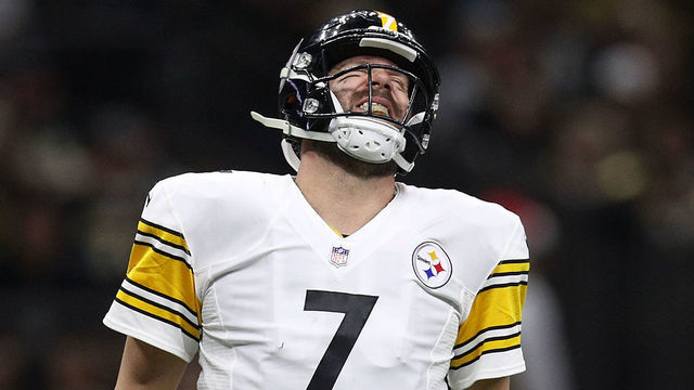 NEW ORLEANS, LOUISIANA - DECEMBER 23: Ben Roethlisberger #7 of the Pittsburgh Steelers reacts after a missed throw against the New Orleans Sainst during the second half at the Mercedes-Benz Superdome on December 23, 2018 in New Orleans, Louisiana.