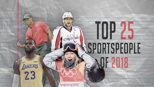 Top 25 sportspeople of 2018: Nos. 15-11