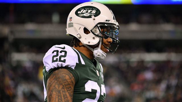 EAST RUTHERFORD, NJ - DECEMBER 15: Trumaine Johnson #22 of the New York Jets in action against the Houston Texans at MetLife Stadium on December 15, 2018 in East Rutherford, New Jersey.