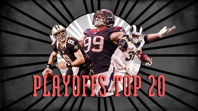 Ranking the 20 best players in the NFL playoffs