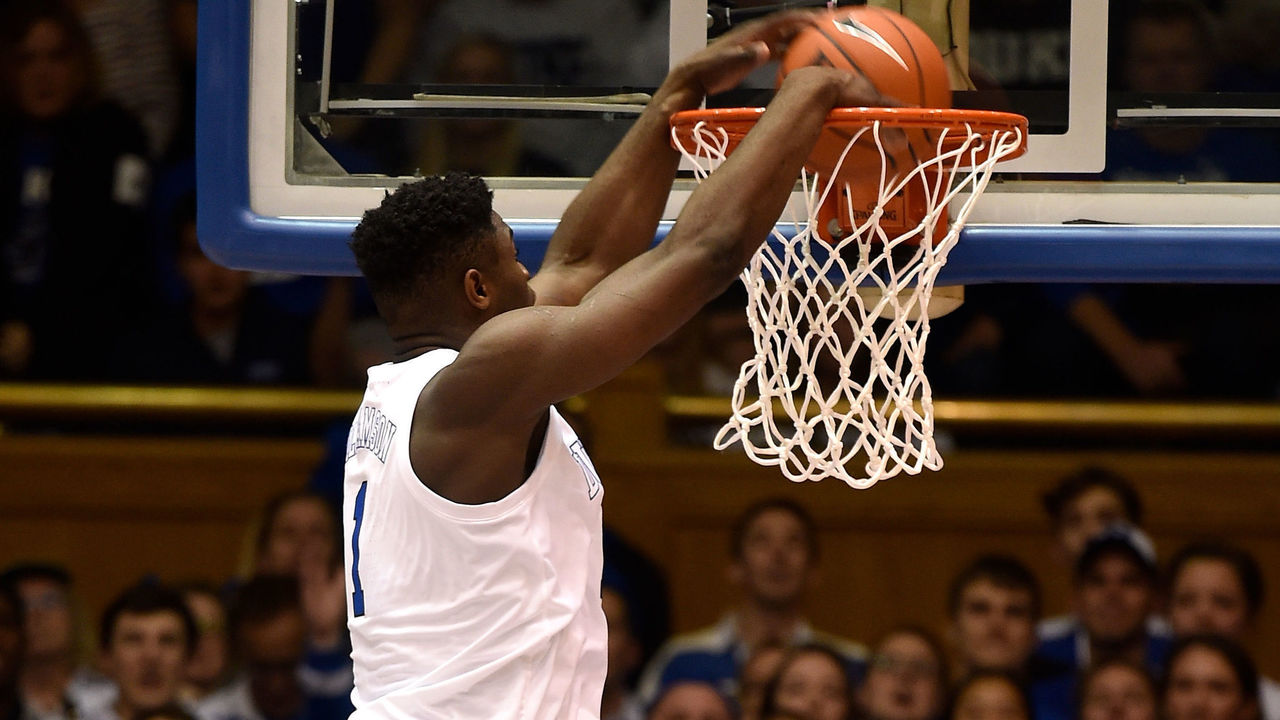 zion williamson dunk clemson