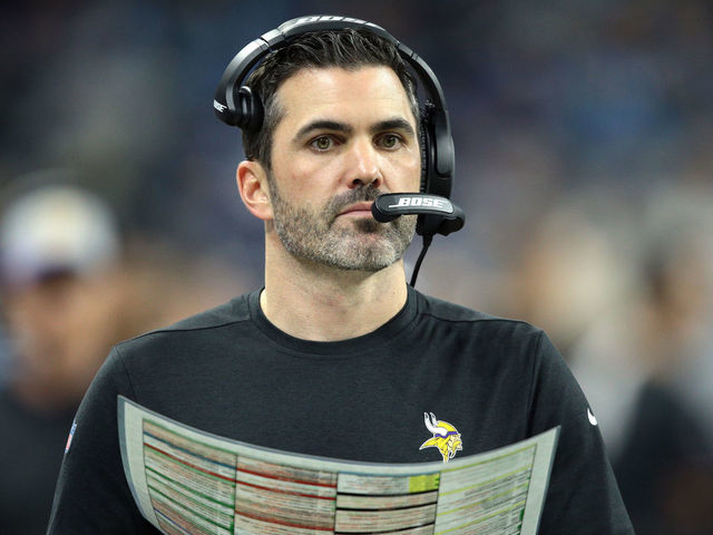 Head coach Kevin Stefanski of the Cleveland Browns looks on during News  Photo - Getty Images