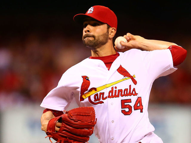 ST. LOUIS, MO - SEPTEMBER 26: Starter Jaime Garcia #54 of the St. Louis Cardinals pitches against the Cincinnati Reds at Busch Stadium on September 26, 2016 in St. Louis, Missouri.