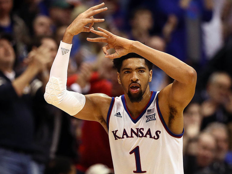 Lawson Leads No 7 Kansas Past No 25 Tcu