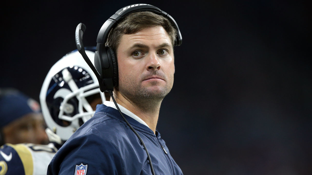Quarterbaks coach Zac Taylor is seen on the sidelines during the second half of an NFL football game against the Detroit Lions in Detroit, Michigan USA, on Sunday, December 2, 2018.