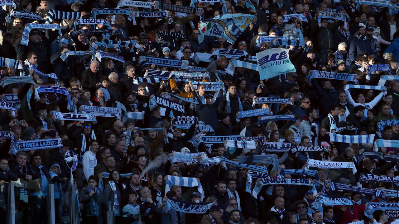 Ss Lazio v Torino Fc - Serie A Lazio supporters at Olimpico Stadium in Rome, Italy on December 29, 2018