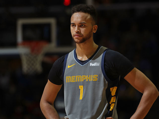 MEMPHIS, TN - JANUARY 4: Kyle Anderson #1 of the Memphis Grizzlies looks on during the game against the Brooklyn Nets on January 4, 2019 at FedExForum in Memphis, Tennessee. NOTE TO USER: User expressly acknowledges and agrees that, by downloading and/or using this photograph, user is consenting to the terms and conditions of the Getty Images License Agreement. Mandatory Copyright Notice: Copyright 2019 NBAE