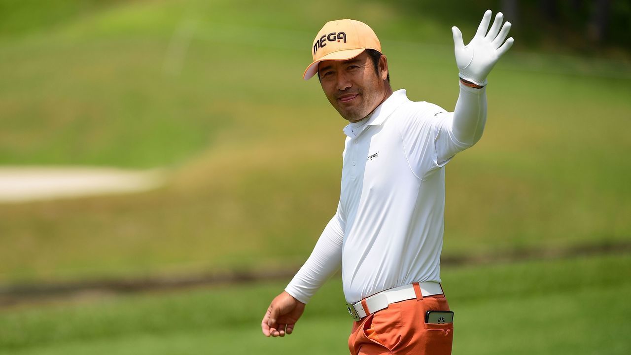 CHEONAN, SOUTH KOREA - JUNE 23: Choi Ho-sung of South Korea pictured during the third round of the Kolon Korea Open Golf Championship at Woo Jeong Hills Country Club on June 23, 2018 in Cheonan, South Korea.