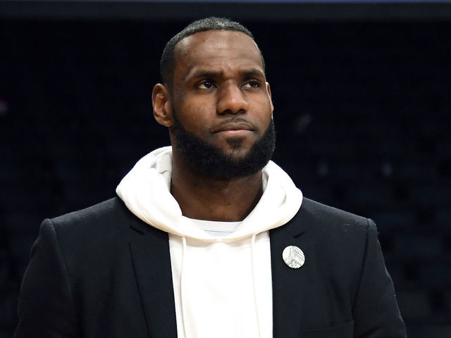 LOS ANGELES, CA - DECEMBER 28: Injured LeBron James #23 of the Los Angeles Lakers walks on the court after the Los Angeles Clippers and Los Angeles Lakers basketball game at Staples Center on December 28, 2018 in Los Angeles, California.