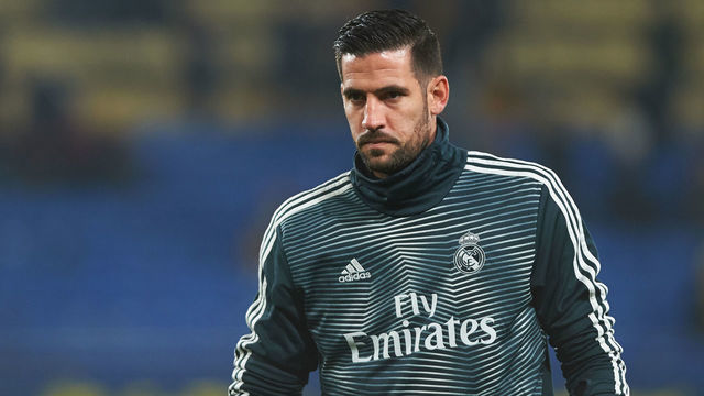 Kiko Casilla of Real Madrid prior the La Liga match between Villarreal CF and Real Madrid at La Ceramica Stadium on Jenuary 3, 2019 in Vila-real, Spain.