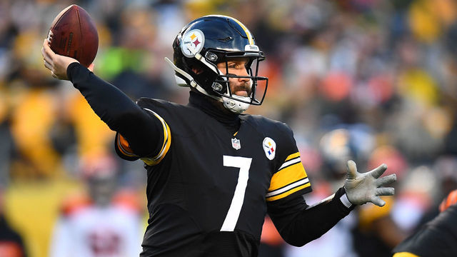 PITTSBURGH, PA - DECEMBER 30: Ben Roethlisberger #7 of the Pittsburgh Steelers in action during the game against the Cincinnati Bengals at Heinz Field on December 30, 2018 in Pittsburgh, Pennsylvania.