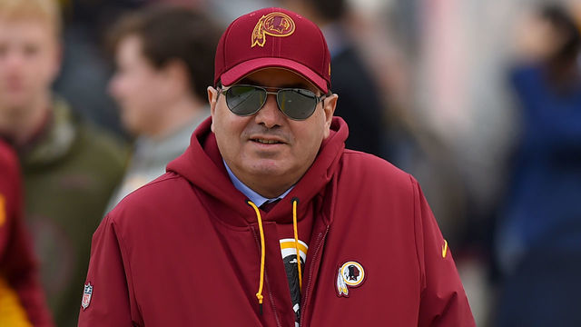 LANDOVER, MD - DECEMBER 30: Washington Redskins owner Daniel Snyder before the game between the Washington Redskins and Philadelphia Eagles at FedExField on December 30, 2018 in Landover, Maryland.