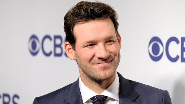 NEW YORK, NY - MAY 16: Tony Romo attends the 2018 CBS Upfront at The Plaza Hotel on May 16, 2018 in New York City.