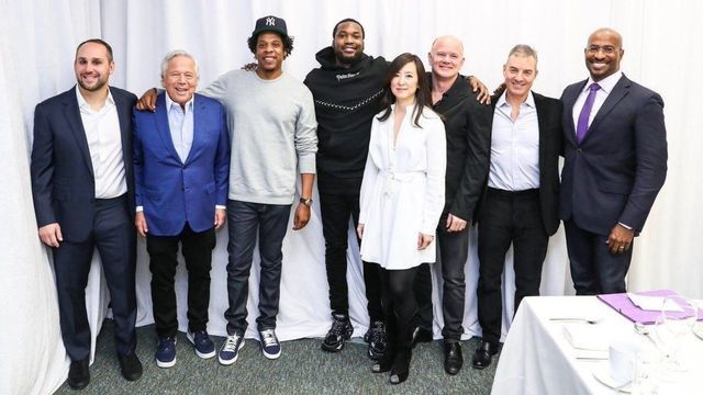76ers' Rubin, Patriots' Kraft partner with Meek Mill, Jay-Z on Reform Alliance