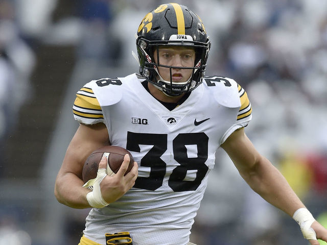 2020 Score #218 T.J. Hockenson Detroit Lions Iowa