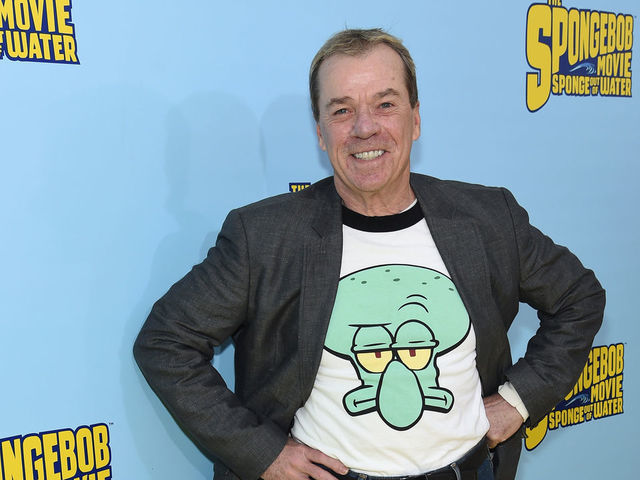 NEW YORK, NY - JANUARY 31: Actor Rodger Bumpass, voice of Squidward attends the World Premiere of 'The SpongeBob Movie: Sponge Out Of Water 3D' at the AMC Lincoln Square on January 31, 2015 in New York City.