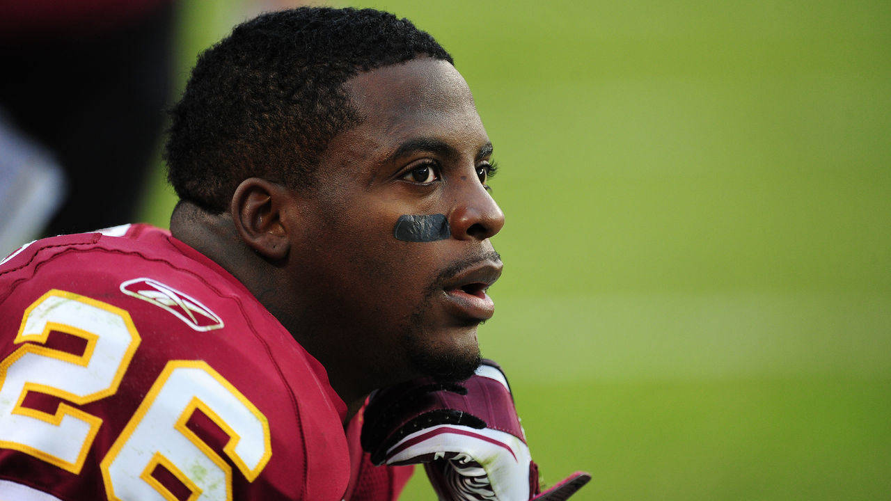 PHILADELPHIA - OCTOBER 3: Clinton Portis #26 of the Washington Redskins watches the action against the Philadelphia Eagles at Lincoln Financial Field on October 3, 2010 in Philadelphia, Pennsylvania.