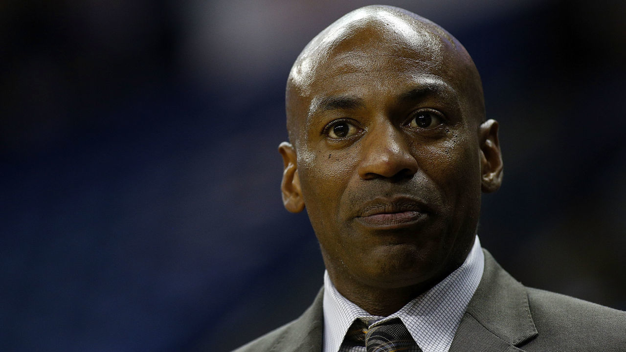 NEW ORLEANS, LA - OCTOBER 28: General manager Dell Demps of the New Orleans Pelicans is seen during a game against the Golden State Warriors at the Smoothie King Center on October 28, 2016 in New Orleans, Louisiana.