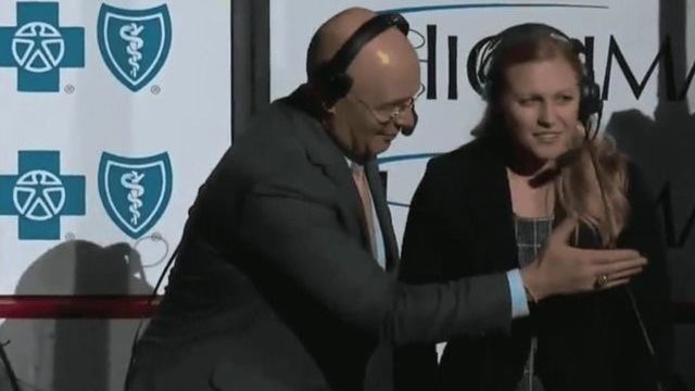 Pierre McGuire makes things awkward with gold medalist Coyne Schofield