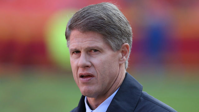 KANSAS CITY, MO - DECEMBER 30: Kansas City Chiefs owner Clark Hunt before an NFL game between the Oakland Raiders and Kansas City Chiefs on December 30, 2018 at Arrowhead Stadium in Kansas City, MO.
