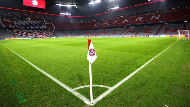 MUNICH, GERMANY - NOVEMBER 27: General view inside the stadium prior to the UEFA Champions League Group E match between FC Bayern Muenchen and SL Benfica at Fussball Arena Muenchen on November 27, 2018 in Munich, Germany.