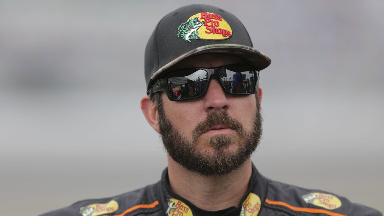 DAYTONA, FL - FEBRUARY 10: Martin Truex Jr., driver of the #19 Joe Gibbs Racing Bass Pro Shops Toyota Camry, during Daytona 500 Qualifying on February 10, 2019 at Daytona International Speedway in Daytona Beach, Fl.