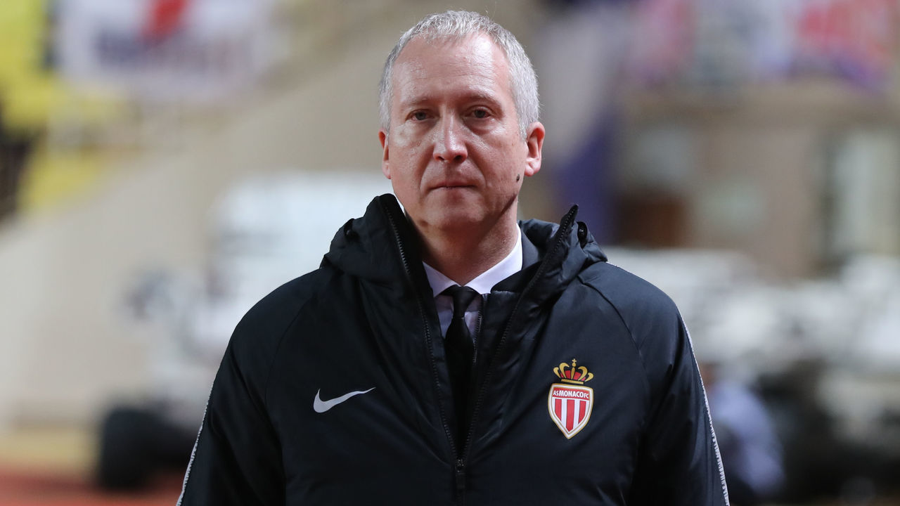 Monaco's Russian vice club president Vadim Vasilyev looks on ahead of the French L1 football match between Monaco and Toulouse at the 'Louis II Stadium' in Monaco on February 2, 2019.