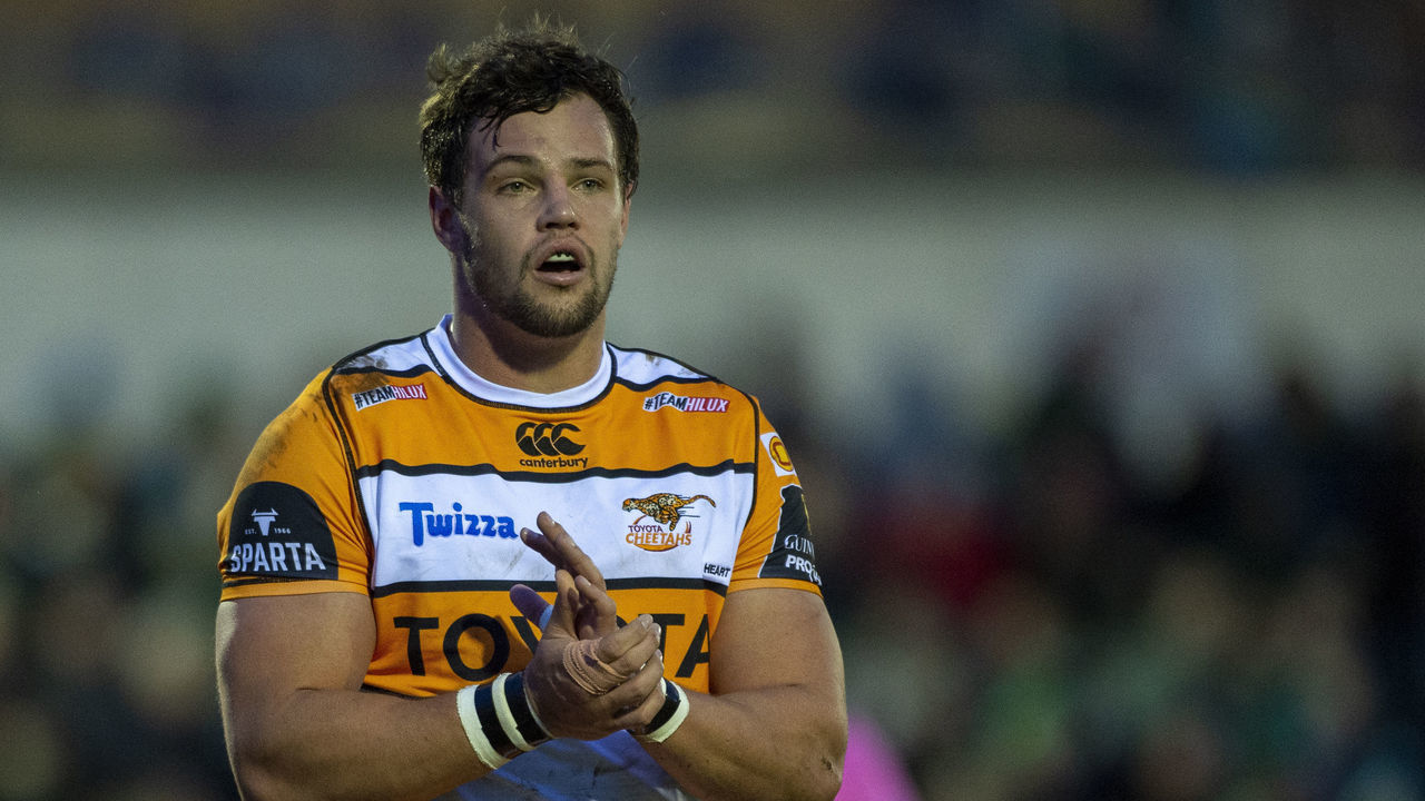 Nico Lee of Cheetahs looks on during the Guinness PRO14 match between Connacht Rugby and Toyota Cheetahs at the Sportsground in Galway on February 16, 2019
