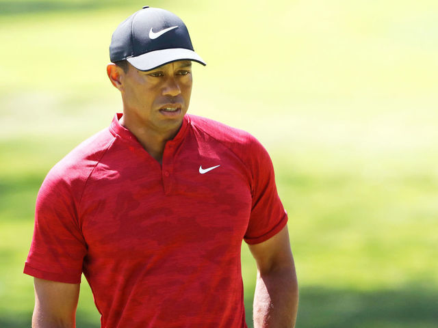 MEXICO CITY, MEXICO - FEBRUARY 24: Tiger Woods of the United States walks on the first hole during the final round of World Golf Championships-Mexico Championship at Club de Golf Chapultepec on February 24, 2019 in Mexico City, Mexico.