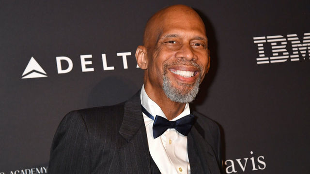 BEVERLY HILLS, CA - FEBRUARY 09: Kareem Abdul-Jabbar attends The Recording Academy And Clive Davis' 2019 Pre-GRAMMY Gala at The Beverly Hilton Hotel on February 9, 2019 in Beverly Hills, California.