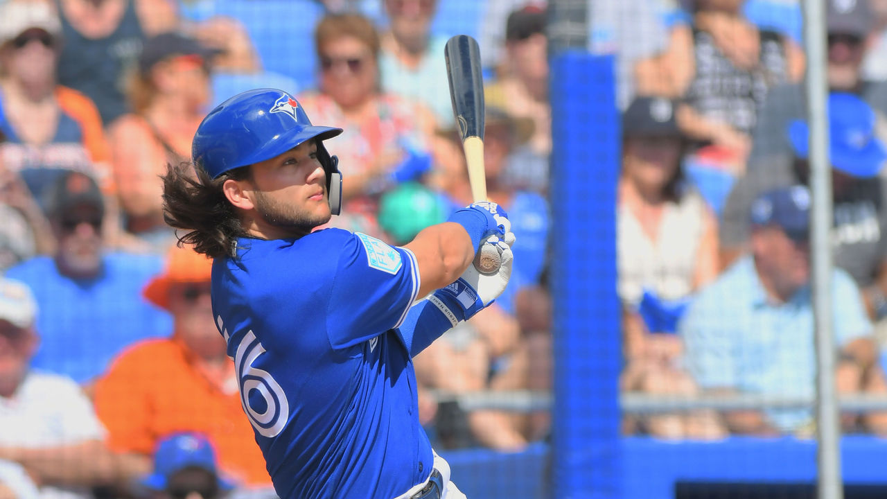 Bichette opening eyes, including his dad's, in torrid start to MLB career  with Blue Jays