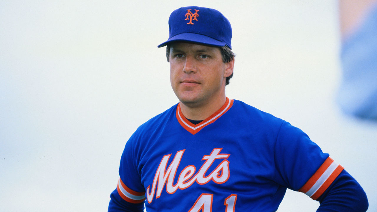 (Original Caption) This is a close up of New York Met's pitcher Tom Seaver, standing alone in his uniform.