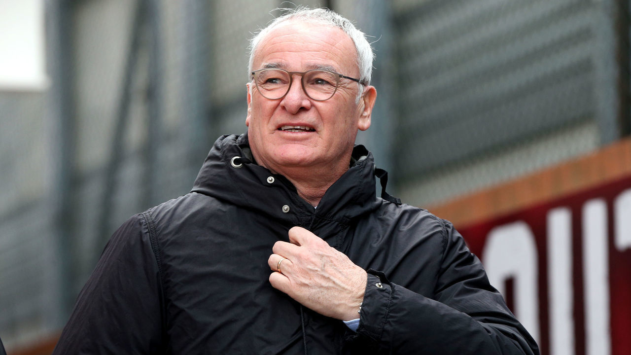 Fulham manager Claudio Ranieri arrives at the stadium prior to the Premier League match at Selhurst Park, London.