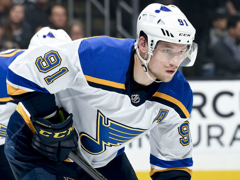 Tarasenko out with upper-body injury, to be re-evaluated in 10 days ...