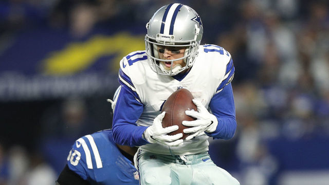 INDIANAPOLIS, INDIANA - DECEMBER 16: Cole Beasley #11 of the Dallas Cowboys catches a pass in the game against the Indianapolis Colts in the second quarter at Lucas Oil Stadium on December 16, 2018 in Indianapolis, Indiana.