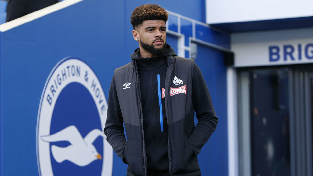 BRIGHTON, ENGLAND - MARCH 02: Philip Billing of Huddersfield Town during the Premier League match between Brighton & Hove Albion and Huddersfield Town at American Express Community Stadium on March 02, 2019 in Brighton, United Kingdom.