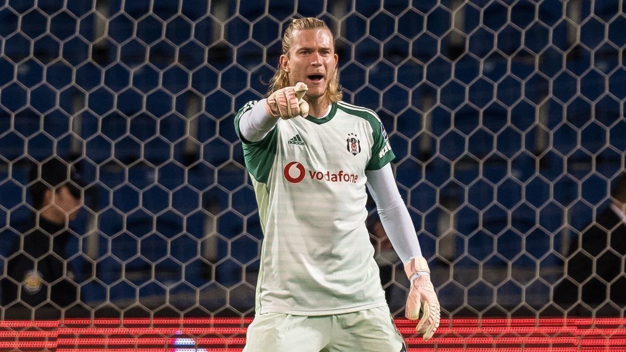 goalkeeper Loris Sven Karius of Besiktas JK during the Turkish Spor Toto Super Lig match between Medipol Basaksehir FK and Besiktas AS at the Recep Fatih Terim stadium on November 03, 2018 in Istanbul, Turkey